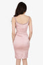 House of CB Pink Rhinestone Trim Short Dress Size XS