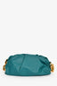 Bottega Veneta Teal Leather 'Chain Pouch' Shoulder Bag