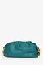 Bottega Veneta Teal Leather 'Chain Pouch' Shoulder Bag