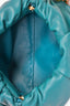 Bottega Veneta Teal Leather 'Chain Pouch' Shoulder Bag