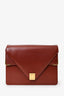 Cartier Vintage Burgundy Leather Envolope Must de Cartier Shoulder Bag