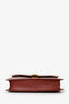 Cartier Vintage Burgundy Leather Envolope Must de Cartier Shoulder Bag
