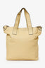 Pre-Loved Chanel™ Beige Lambskin Large Edgy Tote Bag