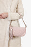 Pre-Loved Chanel™ 2004-05 Pink Quilted Leather Tassel Timeless Pochette