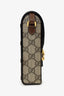 Gucci Brown GG Supreme Canvas Horsebit 1955 Mini Crossbody Bag