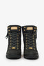 Louis Vuitton Grey Leather Lace Up Ankle Sneaker Size 36.5