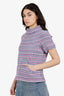 Pre-Loved Chanel™ Pink Tweed Short Sleeve Top Size 38