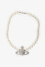 Vivienne Westwood Pearl Crystal Necklace