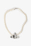 Vivienne Westwood Pearl Crystal Necklace