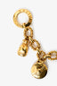 Celine Vintage Gold Toned Charm Toggle Closure Bracelet