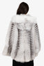 Vitaniotis Silver Fox Fur Jacket Estimated Size M