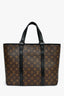Louis Vuitton Monogram/Black 'Macassar' PM Tote Bag