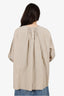 Dries Van Noten Beige Cotton Blouse Size 36