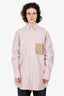 JW Anderson Cotton Pink Button Down Shirt Size M