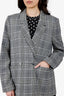 Anine Bing Grey Polyester Blazer Size Large