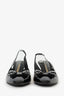 Salvatore Ferragamo Black Slingback Pumps Size 10