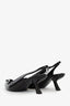 Salvatore Ferragamo Black Slingback Pumps Size 10