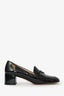Prada Black Patent Leather Loafers Size 40