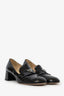 Prada Black Patent Leather Loafers Size 40