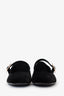 Hermès Black Velvet Jane Ballet Flat Size 37.5