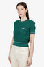 Pre-Loved Chanel™ 2023 Green Métiers d’Art Paris-Dakar Sweater Size 38