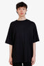 Gucci Black Logo Embroidery T-Shirt Size XL Mens