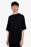 Gucci Black Logo Embroidery T-Shirt Size XL Mens