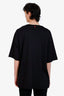 Gucci Black Logo Embroidery T-Shirt Size XL Mens