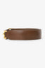 Gucci Brown Leather Horsebit Belt Size 85/34