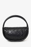 Pre-Loved Chanel™ Black Lambskin Hula Hoop 20 Handbag