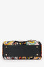 Christian Dior 2018 Limited Edition Black Beaded Embroidered Mini Lady Dior Bag