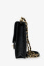Pre-Loved Chanel™  2019-20 Black Quilted Goatskin Mini Chic Pearls Flap Bag