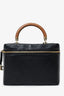 Pre-Loved Chanel™ Black Quilted Lambskin Knock On Wood Vanity Case