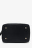 Pre-Loved Chanel™ Black Quilted Lambskin Knock On Wood Vanity Case