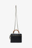 Pre-Loved Chanel™ Black Quilted Lambskin Knock On Wood Vanity Case