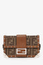 Fendi 2020 Brown FF 1974 Baguette Trunk Bag