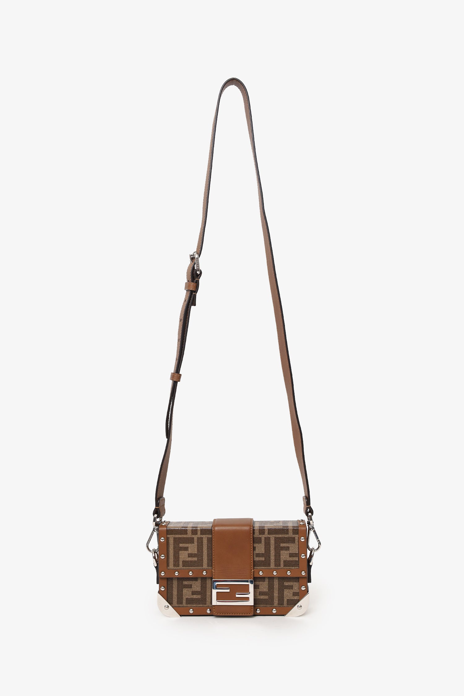 Fendi 2020 Brown FF 1974 Baguette Trunk Bag – Mine & Yours