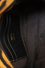 Fendi 2021 Tiger Embroidered Canvas Baguette Bag