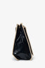 Pre-Loved Chanel™ 2006-08 Navy Patent Leather Chocolate Bar Tote Bag