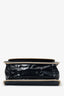 Pre-Loved Chanel™ 2006-08 Navy Patent Leather Chocolate Bar Tote Bag