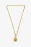 Pre-Loved Chanel™ Vintage Gold-tone CC Pendant Necklace