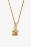 Pre-Loved Chanel™ Vintage Gold-tone CC Pendant Necklace