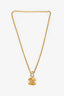 Pre-Loved Chanel™ Vintage Gold-tone CC Pendant Necklace