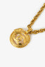 Pre-Loved Chanel™ Gold-tone 1994 Medallion CC Pendant Necklace