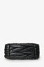 Miu Miu Black Matelassé Leather Miu Belle Mini Clutch