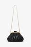 Miu Miu Black Matelassé Leather Miu Belle Mini Clutch