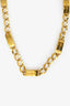 Pre-Loved Chanel™ Vintage Gold-tone 31 Le Cambon Logo Nameplate Necklace