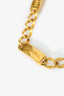 Pre-Loved Chanel™ Vintage Gold-tone 31 Le Cambon Logo Nameplate Necklace