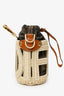 Fendi Brown/Beige Zucca FF Step Out Nano Bucket Bag
