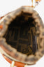 Fendi Brown/Beige Zucca FF Step Out Nano Bucket Bag